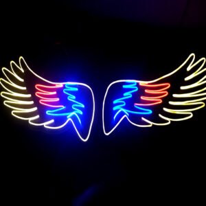 SpectrumSnap Neon Light Wings