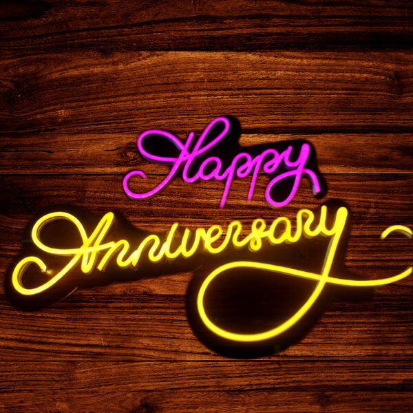 EternalJoy Happy Anniversary Neon Lighting