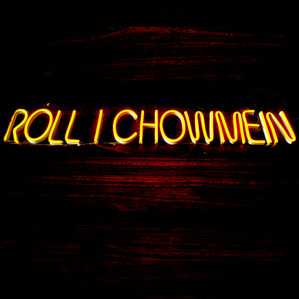 Roll Chowmein Food Truck Neon Light